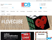 Tablet Screenshot of cuberbrasil.com